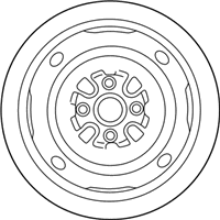 OEM Toyota Prius Wheel, Spare - 42611-10322