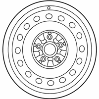 OEM Scion tC Wheel, Steel - 42611-21210