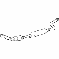 OEM Toyota Echo Front Pipe - 17410-21160