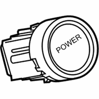 OEM Toyota Camry Power Switch - 89611-0E022