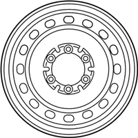 OEM Toyota 4Runner Wheel, Spare - 42611-35380