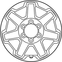 OEM Toyota 4Runner Wheel, Alloy - 42611-35581