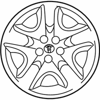 OEM Toyota Celica Wheel Cover - 42602-20470