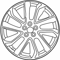 OEM Toyota Corolla Wheel, Alloy - 42611-12D60
