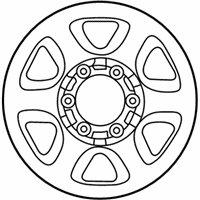 OEM Toyota 4Runner Wheel, Steel - 42601-35721