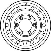 OEM Toyota 4Runner Wheel, Spare - 42611-35201