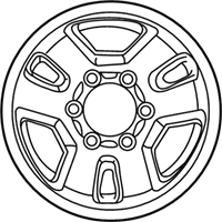 OEM Toyota 4Runner Wheel, Alloy - 42611-35140