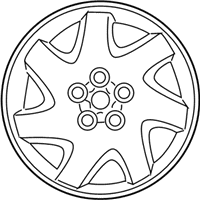OEM Toyota Camry Wheel Cover - 42621-AA100