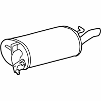 OEM Toyota Solara Exhaust Tail Pipe Assembly - 17440-03011