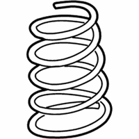 OEM Toyota Camry Coil Spring - 48132-06170