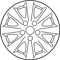 OEM Toyota Camry Wheel, Alloy - 42611-06370