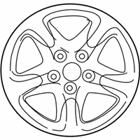 OEM Toyota RAV4 Wheel, Alloy - 42611-42131