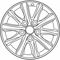 OEM Toyota Camry Wheel, Alloy - 42611-06730
