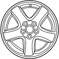 OEM Toyota Camry Spare Wheel - 42611-AA080