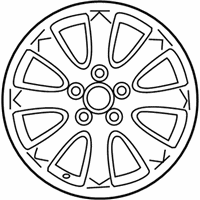 OEM Toyota Camry Wheel, Alloy - 42611-AA020