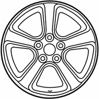 OEM Toyota Solara Wheel, Alloy - 42611-AA041