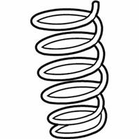 OEM Toyota Tacoma Coil Spring - 48131-04690