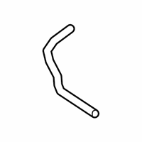 OEM Toyota Corolla By-Pass Hose - 16267-37100