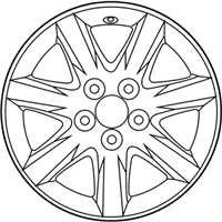 OEM Toyota Avalon Wheel, Alloy - 42611-AC081