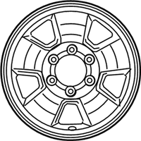 OEM Toyota Tacoma Wheel, Alloy - 42611-AD041