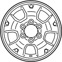 OEM Toyota Tacoma Wheel, Alloy - 42611-AD031