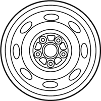 OEM Toyota Tacoma Wheel, Spare - 42601-04240