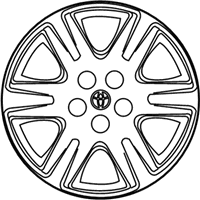 OEM Toyota Corolla Wheel Cover - 42621-AB110