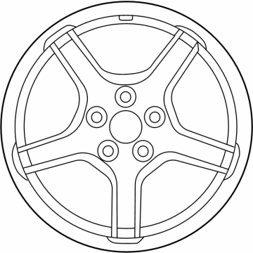 OEM Toyota Venza Wheel, Spare - 42611-33E70
