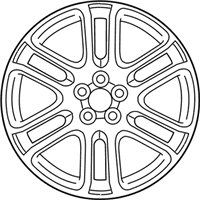 OEM Scion tC Wheel, Alloy - 42611-21200