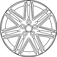 OEM Scion tC Wheel, Alloy - 42611-21300