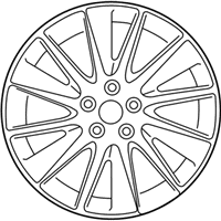OEM Toyota Highlander Wheel, Alloy - 42611-0E470