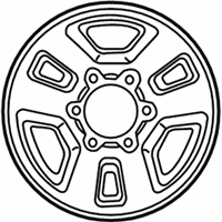 OEM Toyota 4Runner Wheel, Alloy - 42611-04041