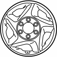 OEM Toyota Sequoia Wheel, Alloy - 42611-0C020