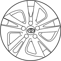 OEM Toyota Prius Prime Wheel Cover - 42602-47261