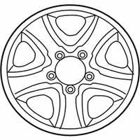 OEM Toyota Tundra Wheel, Steel - 42601-0C040