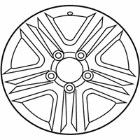 OEM Toyota Tundra Wheel, Alloy - 4260D-0C010