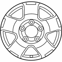 OEM Toyota Tundra Wheel, Alloy - 42611-0C110