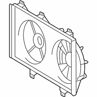 OEM Toyota Camry Fan Shroud - 16711-AD010