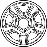 OEM Toyota Sequoia Wheel, Alloy - 42611-AF110
