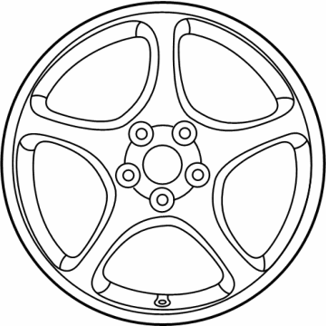 OEM Toyota Sienna Wheel, Spare - 42611-0R271