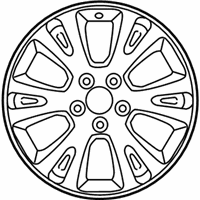OEM Toyota Avalon Wheel, Alloy - 42611-07030