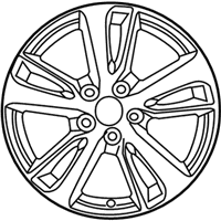 OEM Toyota RAV4 Wheel, Alloy - 42611-0R160