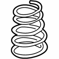 OEM Toyota Camry Coil Spring - 48231-AA050