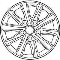 OEM Toyota Camry Wheel, Alloy - 42611-06B40