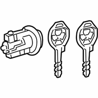 OEM Toyota RAV4 Cylinder & Keys - 69057-02150