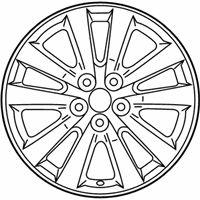 OEM Toyota Matrix Wheel, Alloy - 42611-12C00