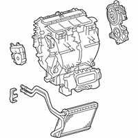 OEM Toyota Highlander Evaporator Assembly - 87050-0E070