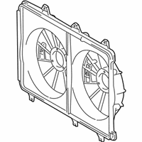 OEM Toyota Camry Fan Shroud - 16711-0V010