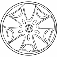 OEM Toyota Echo Wheel Cover - 42602-52170