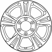 OEM Toyota Tacoma Wheel, Alloy - 42611-04170